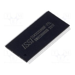 1 pcs x ISSI - IS42S32400F-7TL - IC: DRAM memory, 128MbDRAM, 4Mx32bit, 143MHz, 7ns, TSOP86 II,