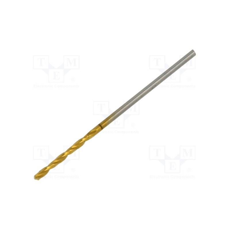 1 pcs x ALPEN-MAYKESTAG - 60700100100 - Drill bit, for metal, Ø: 1mm, L: 34mm, Working part len: 12mm, case