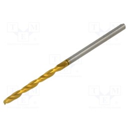 1 pcs x ALPEN-MAYKESTAG - 60700190100 - Drill bit, for metal, Ø: 1.9mm, L: 46mm, Working part len: 22mm