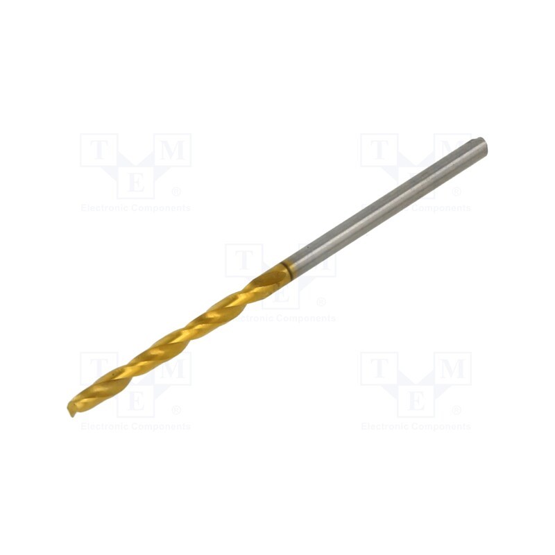 1 pcs x ALPEN-MAYKESTAG - 60700190100 - Drill bit, for metal, Ø: 1.9mm, L: 46mm, Working part len: 22mm