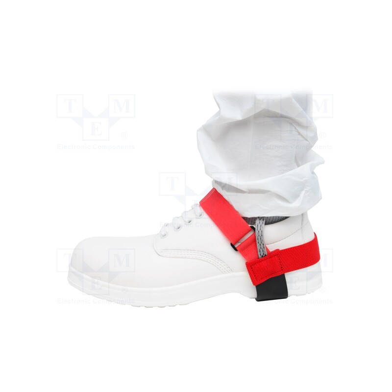 1 pcs x ANTISTAT - 068-0003 - ESD shoe grounder, ESD, 1pcs, Features: under heel,resistor 1MΩ