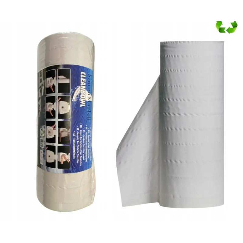 Insert for the cleanbowl tourist toilet