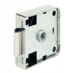 Wardrobe door lock with 7mm rod intercamp bolt