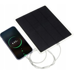 Solar panel solar battery 20w 5v 2x usb c