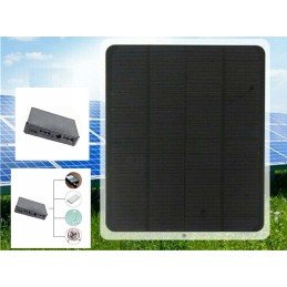 Solar panel solar battery 20w 5v 2x usb c