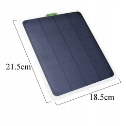 Solar panel solar battery 20w 5v 2x usb c