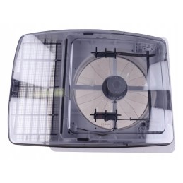 Roof window fan maxxfan deluxe transparent electric opening
