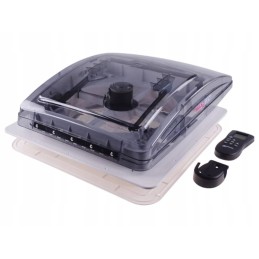 Roof window fan maxxfan deluxe transparent electric opening
