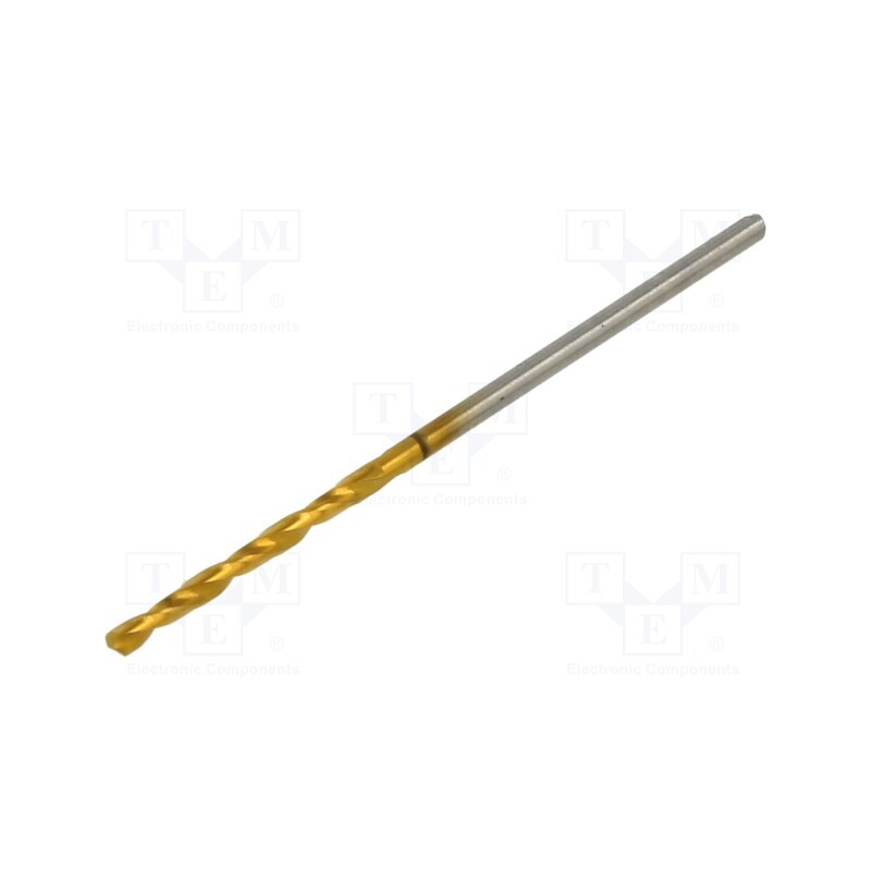 1 pcs x ALPEN-MAYKESTAG - 60700130100 - Drill bit, for metal, Ø: 1.3mm, L: 38mm, Working part len: 16mm