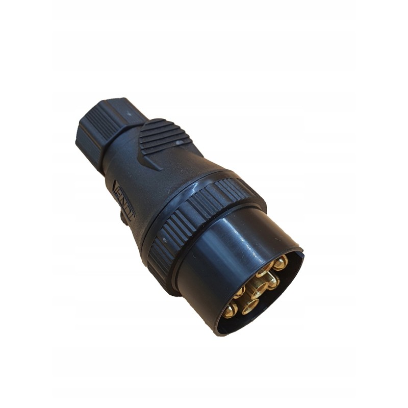 7 pin plug for electric trailer, Polish tow truck