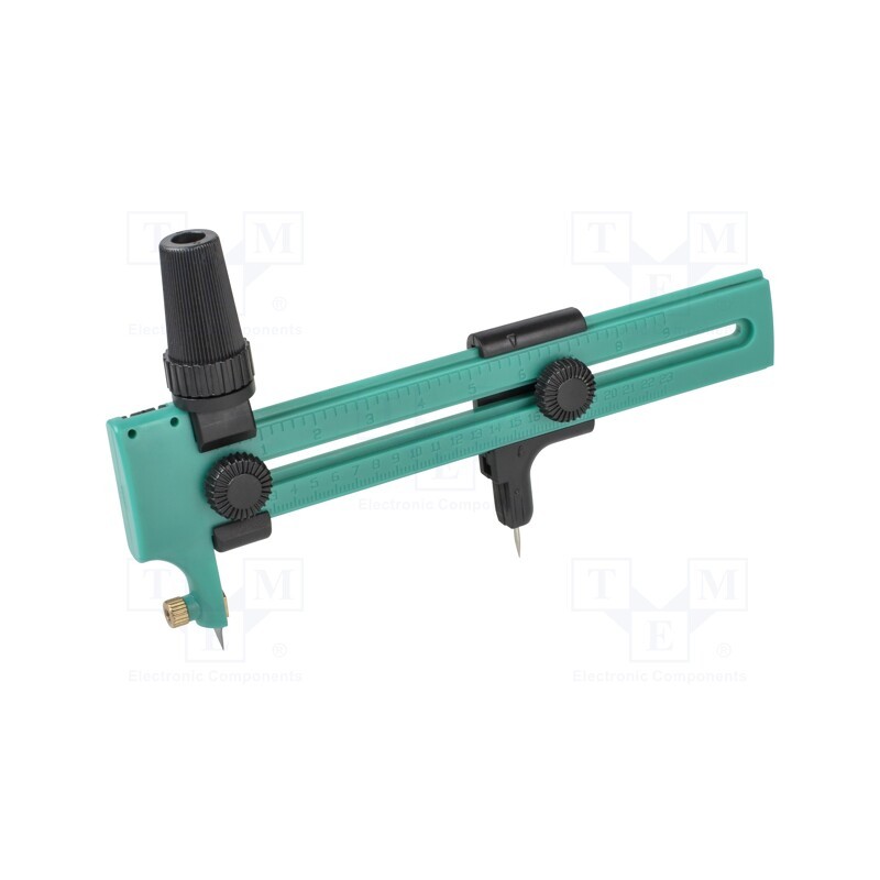 1 pcs x WOLFCRAFT - 4151000 - Circle cutter, Application: paper,leather, Equipment: blade x2