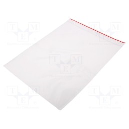 1 pcg x PLAST - 45779 - Self-seal bag, L: 250mm, Width: 200mm, Thick: 45um, polyetylene