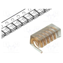 10 pcs x FERROCORE - JAS3168-43.5 - Air coil, SMD, 3168, 43.5nH, 4A, 7.9mΩ