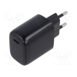 1 pcs x Goobay - 53864 - Power supply: switched-mode, plug, 5VDC,, 20W, Plug: EU, Out: USB C