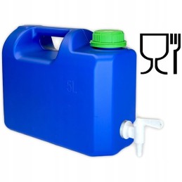 Canister with tap, bank container, 5l canister