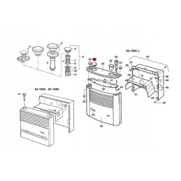 Truma stove casing hole plug 52mm s3002
