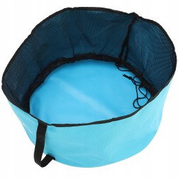 A bag for storing a variety of metal rv water hose fittings