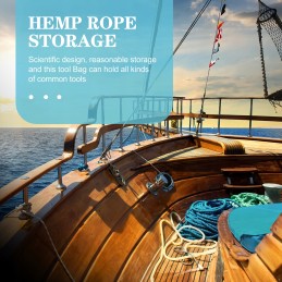 A bag for storing a variety of metal rv water hose fittings