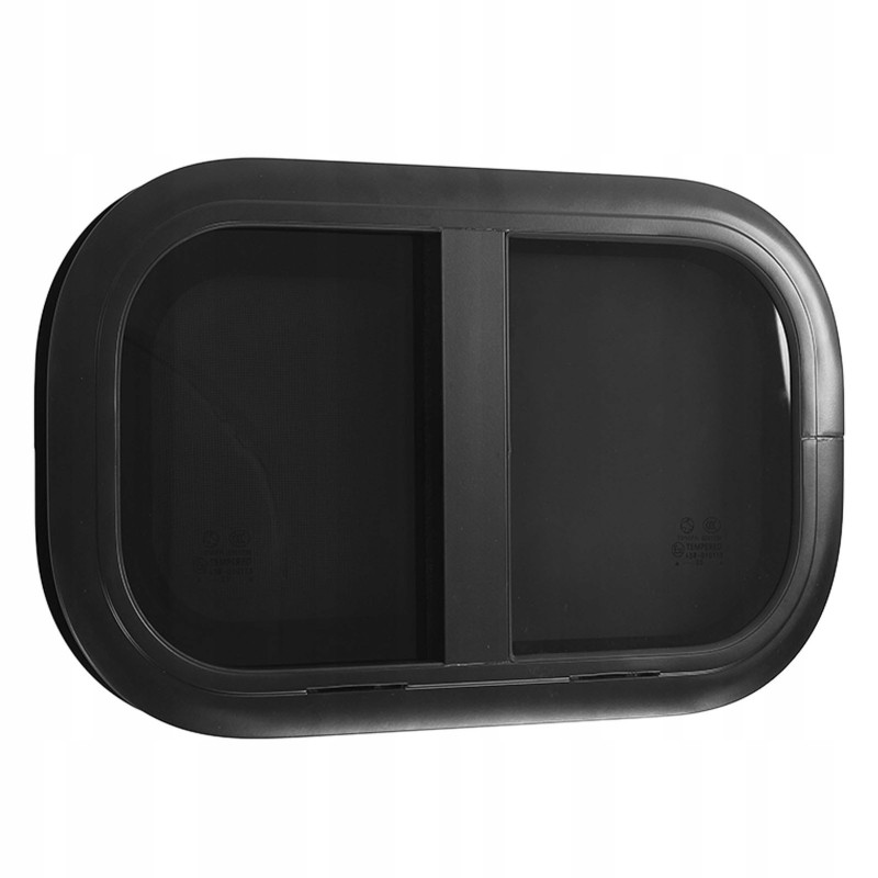 rv window with insect screen horizontal rounded corner window push pull dd