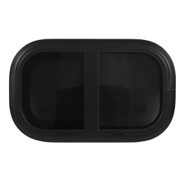 rv window with insect screen horizontal rounded corner window push pull dd