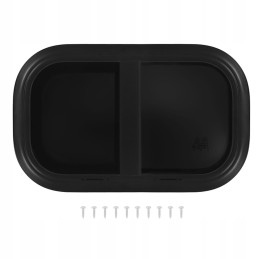 rv window with insect screen horizontal rounded corner window push pull dd