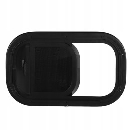 rv window with insect screen horizontal rounded corner window push pull dd