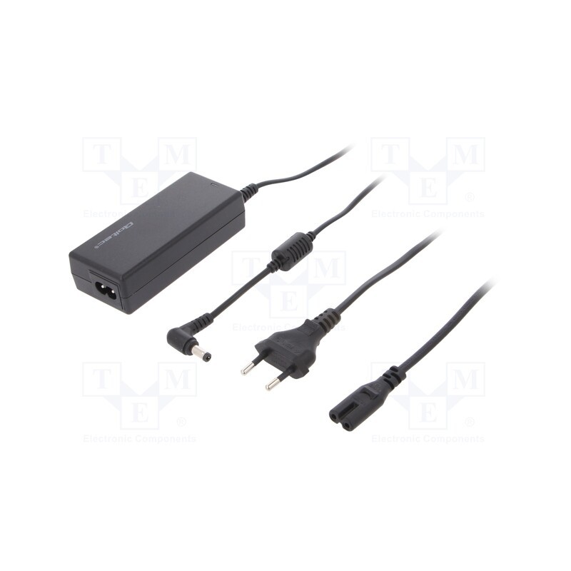 1 pcs x QOLTEC - 51523 - Power supply: switched-mode, 12VDC, 2.9A, Out: 5,5/2,5, 35W, 1.42m