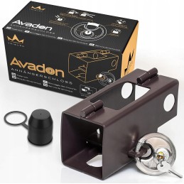 Triburg trailer lock with AHK protective cap