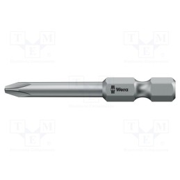 1 pcs x WERA - 5380200001 - Screwdriver bit, Phillips, PH00, Overall len: 89mm