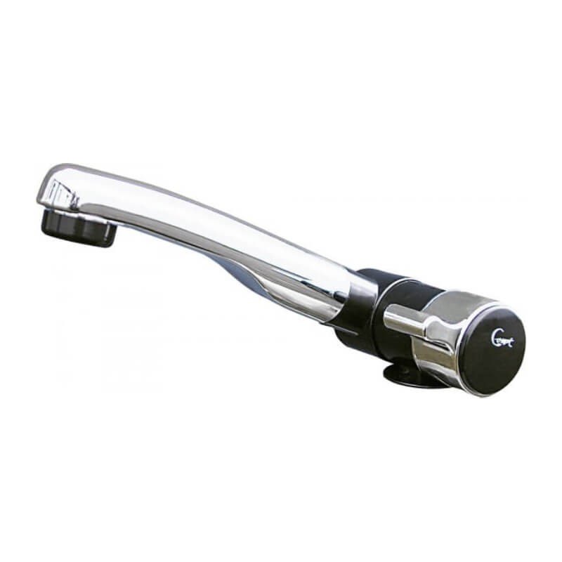 Automatic faucet, black chrome London faucet