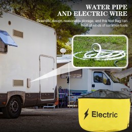 Camp kitchen accessories, various leather tools