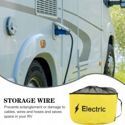 RV Hose Bag Outdoor Sewer Fittings Accessories