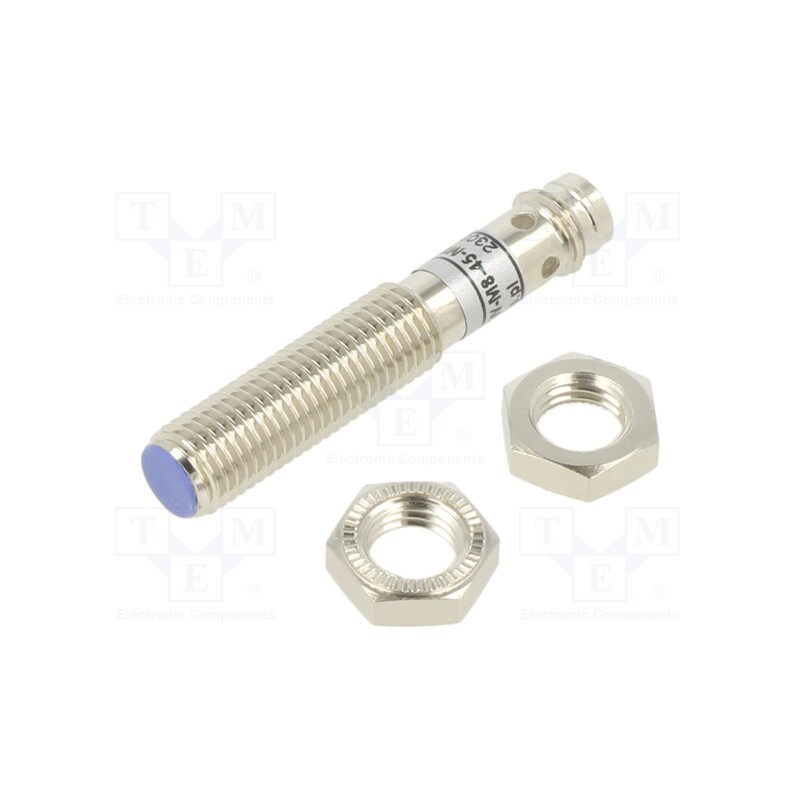 1 pcs x SELS - PCID2ZPKW-M8-45-M8 - Sensor: inductive, OUT: PNP / NO, 0÷2mm, 10÷30VDC, M8, IP67, 200mA