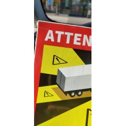 Angles morts sticker camper france blind spot