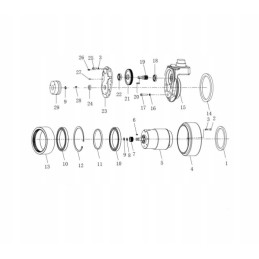 Gear box seal cbd15 jc1 cbd15 jl3