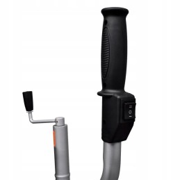 Aluminum maneuvering support wheel for trailer 12v 350w