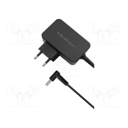1 pcs x QOLTEC - 51033 - Power supply: switched-mode, 19.5VDC, 2.31A, 45W, for notebooks