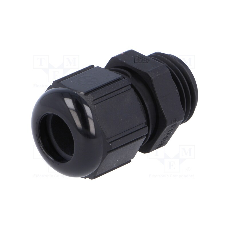 1 pcs x LAPP - 53111210 - Cable gland, M16, 1.5, IP68, polyamide, black, UL94V-2