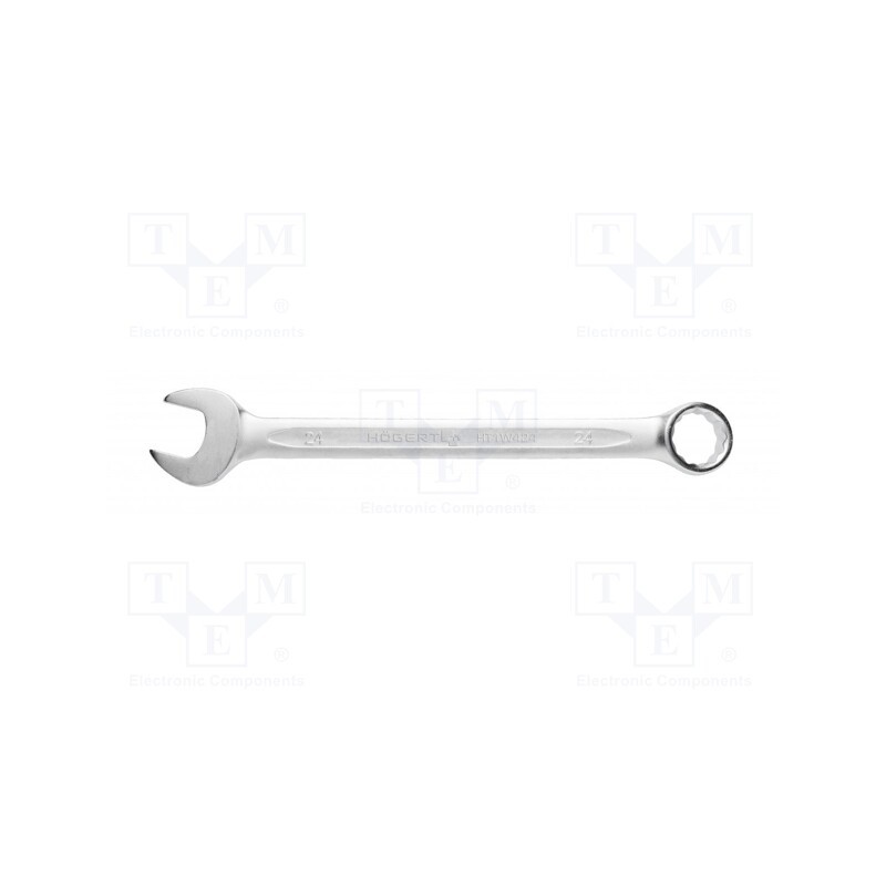 1 pcs x Hu00d6GERT TECHNIK - HT1W424 - Wrench, combination spanner, 24mm, Chrom-vanadium steel