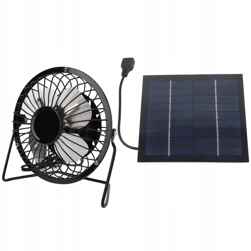 5w fan portable solar panel usb