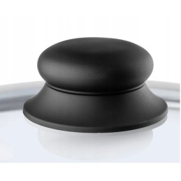 Glass lid for the pot, wok pan, glass lid oe 24cm eurotrail