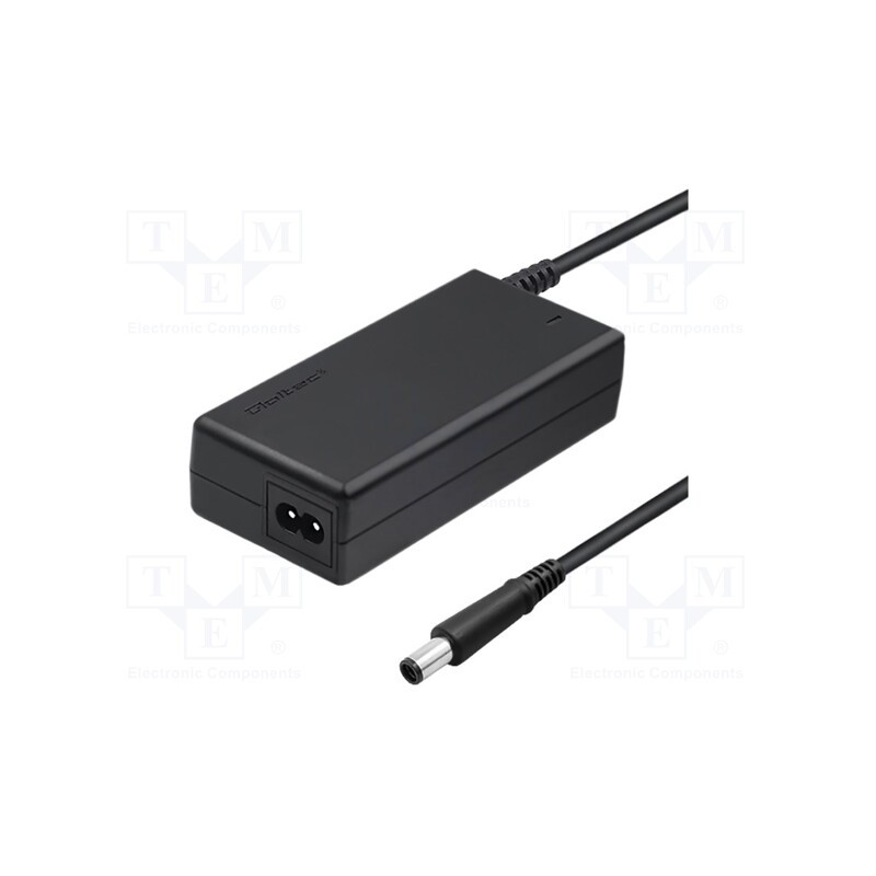 1 pcs x QOLTEC - 50069 - Power supply: switched-mode, 18.5VDC, 3.5A, 65W, for notebooks