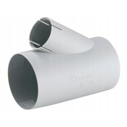 Tee, socket, splitter, for a 65-72 mm pipe with an outlet for a 35 mm tube