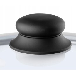 Glass lid for the pot, wok pan, glass lid oe 28cm eurotrail