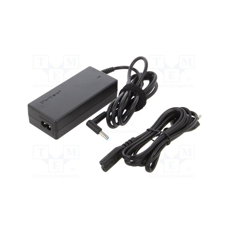 1 pcs x QOLTEC - 50051 - Power supply: switched-mode, 19.5VDC, 3.33A, Out: 4,5/3,0, 65W