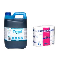 Campi Blue tourist toilet fluid, 5l paper