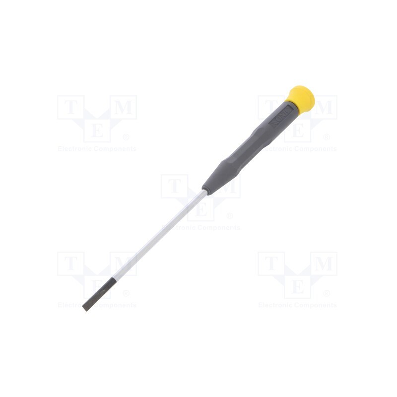 1 pcs x C.K - T4880X 410 - Screwdriver, slot, precision, SL 4, PRECISION, Blade length: 100mm