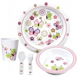 Brunner melamine dinner set for children, 5 pcs