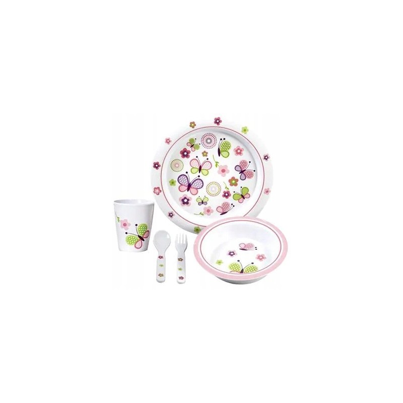 Brunner melamine dinner set for children, 5 pcs