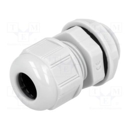 1 pcs x MOLEX - 93600-0402 7000.7831.7 - Cable gland, PG11, IP68, polyamide, light grey, UL94V-2, GWconnect